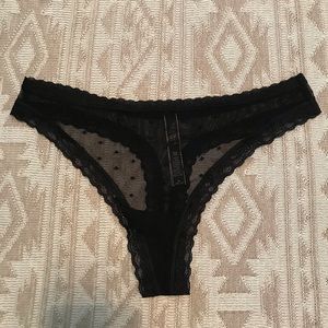 Victoria’s Secret lace thong medium